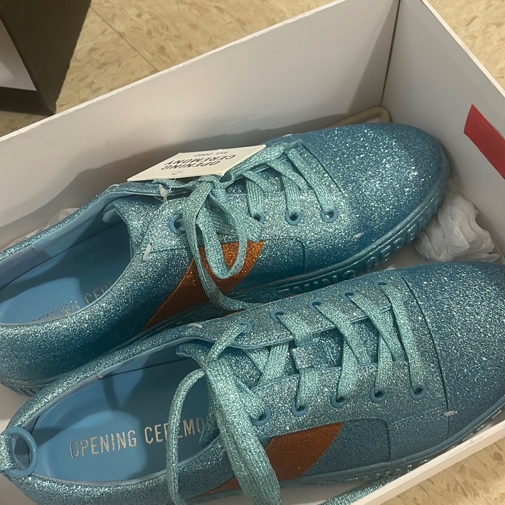 Opening Ceremony Men Dress Tennis Sneakers size 44- US 11 - Picture 2 of 6